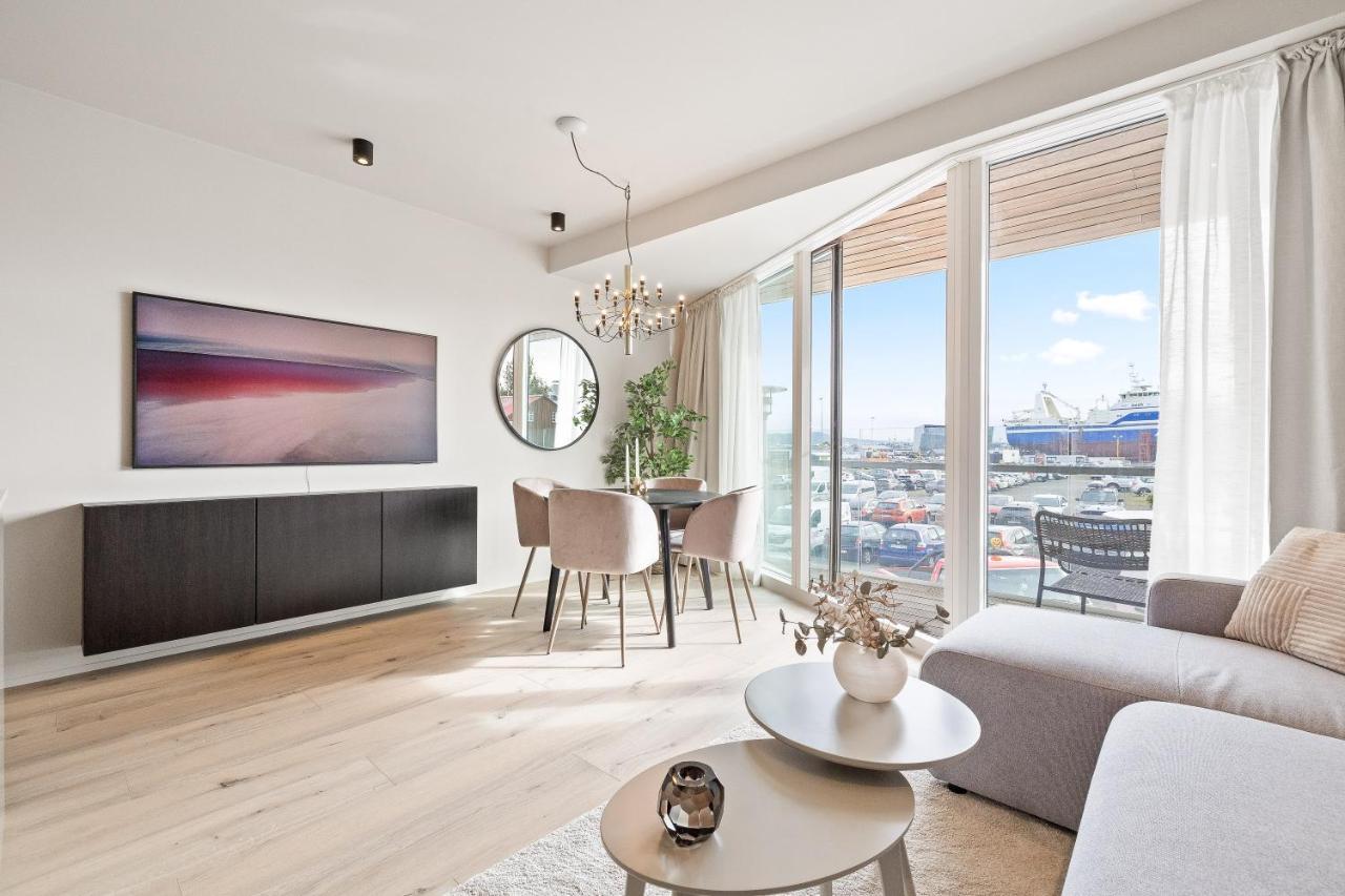 Brand New Downtown Harbor Apartment Рейк'явік Екстер'єр фото